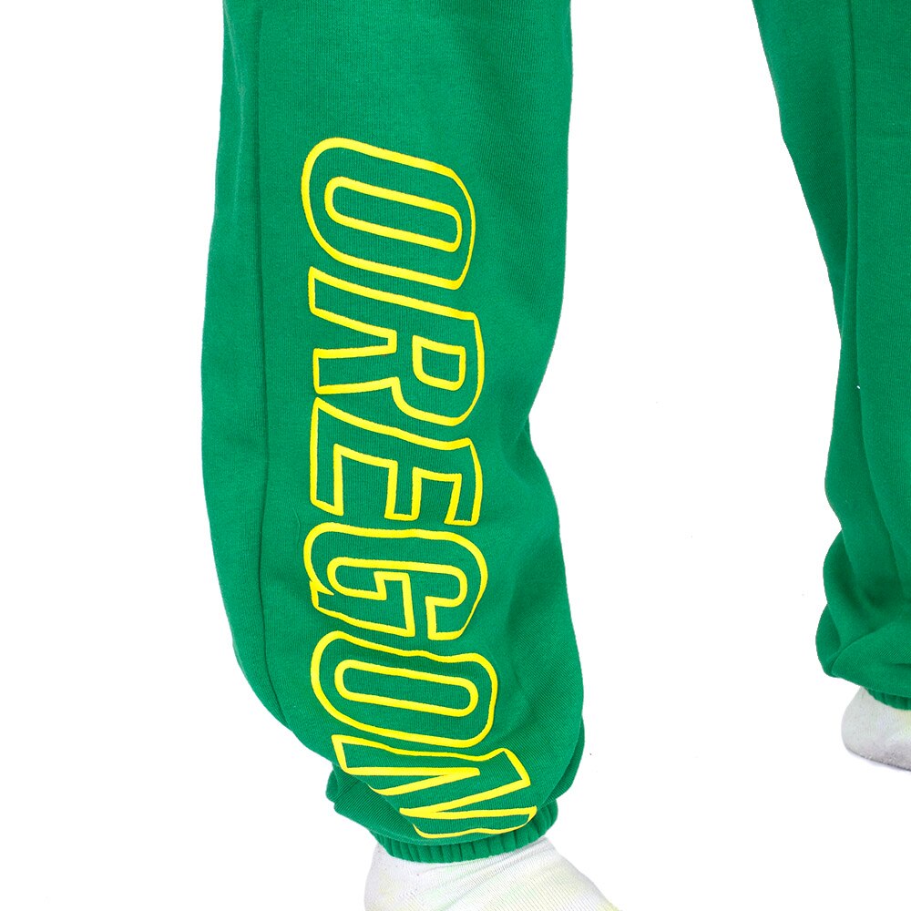 Interlocking UO, Zoozatz, Green, Pants, Polyester Blend, Women, Outline, Jogger, 927976